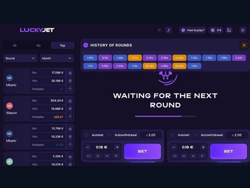 Как играть в Lucky Jet