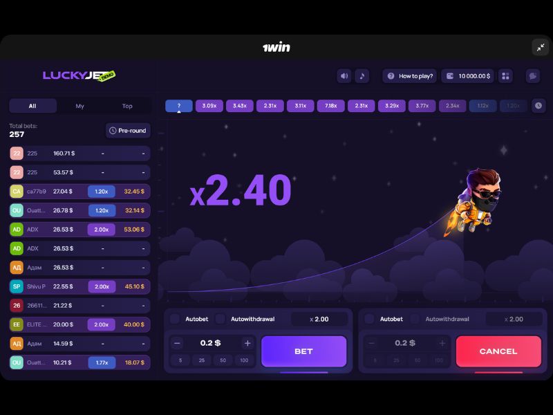 Пополнить счёт в Lucky Jet через Bank Transfer