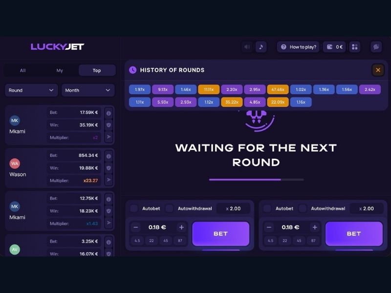 Играть в Lucky Jet через Bitcoin