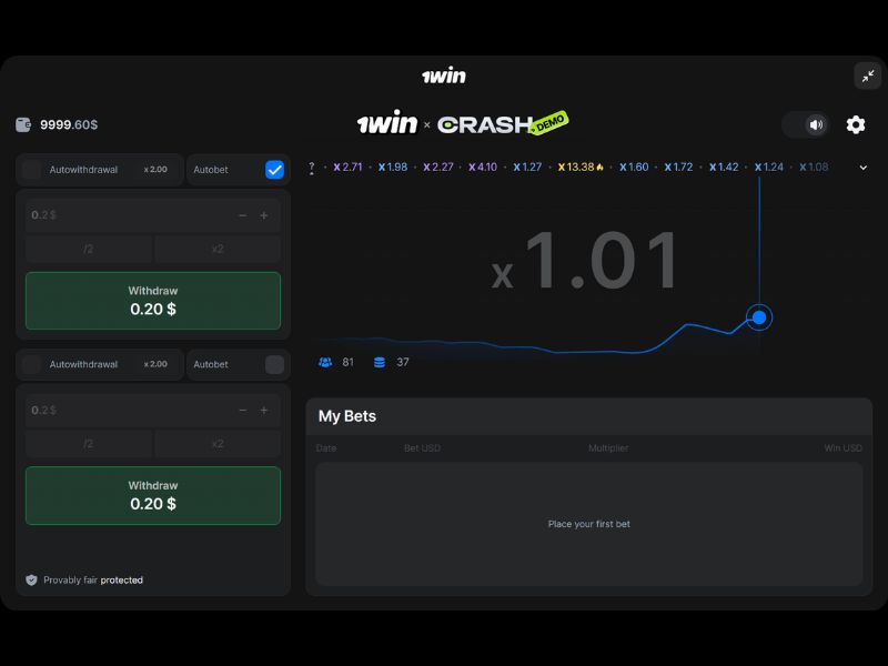 Hvordan spille Crash