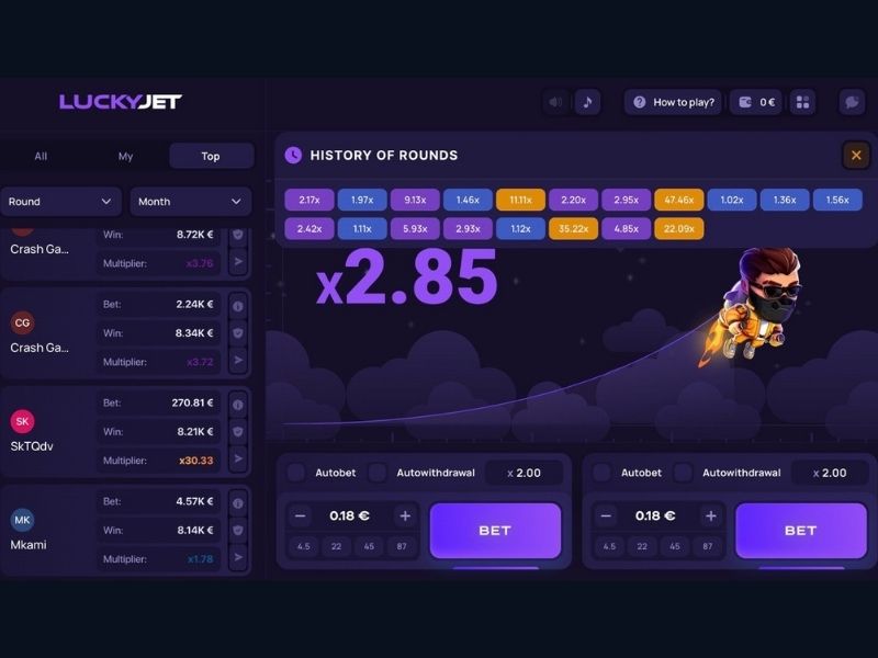 Играйте в Lucky Jet через Mastercard в 1Win