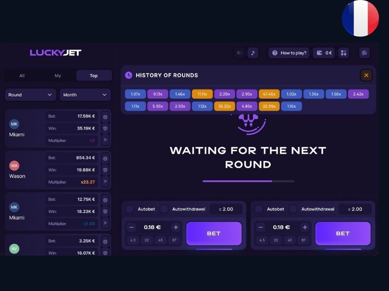 Особенности Lucky Jet для игроков из Франции