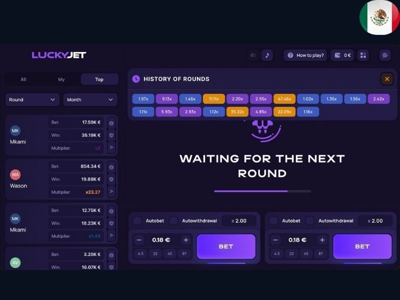 Особенности Lucky Jet для игроков из Мексики