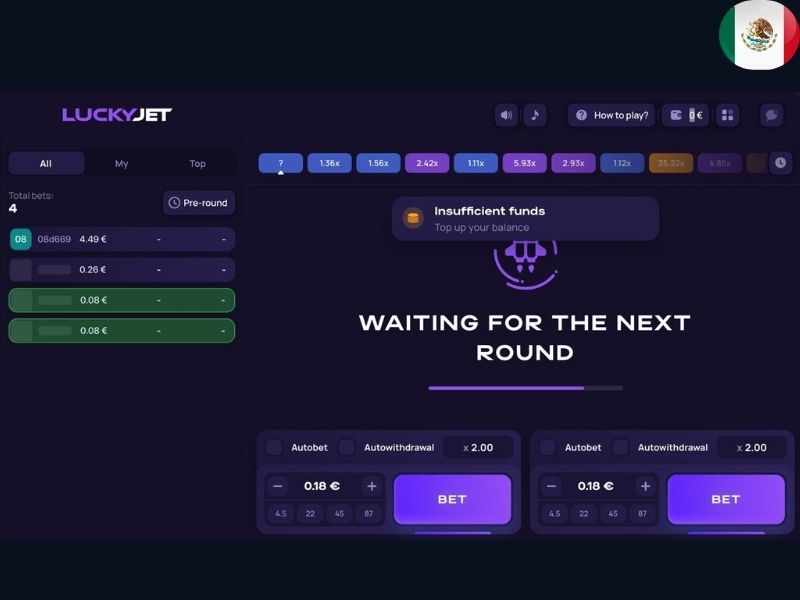 Мобильная версия Lucky Jet для игроков из Мексики