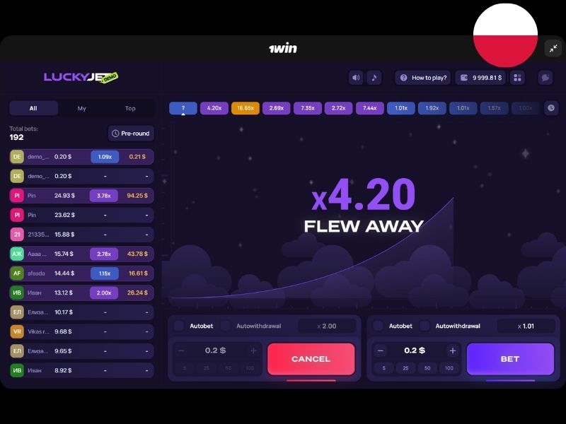 Особенности Lucky Jet для игроков из Польши