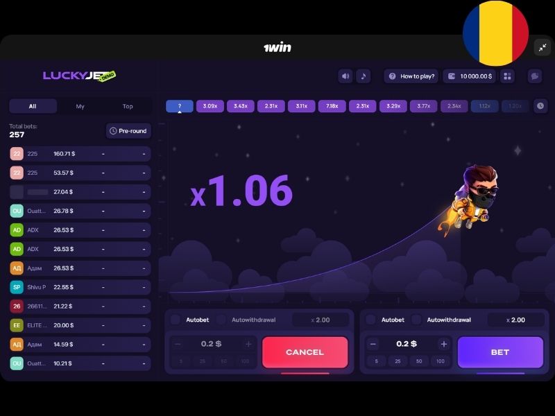 Особенности Lucky Jet для игроков из Румынии