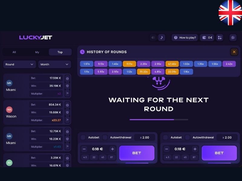 Особенности Lucky Jet для игроков из Великобритании