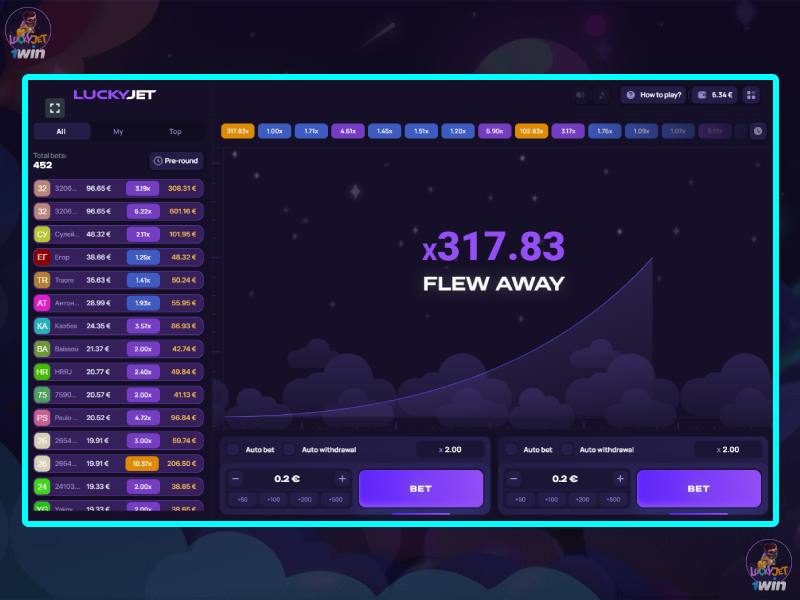 L'applicazione Lucky Jet è disponibile per il download